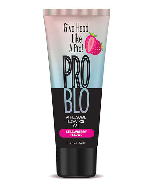Pro Blo Oral Pleasure Gel - 1.5 oz Strawberry