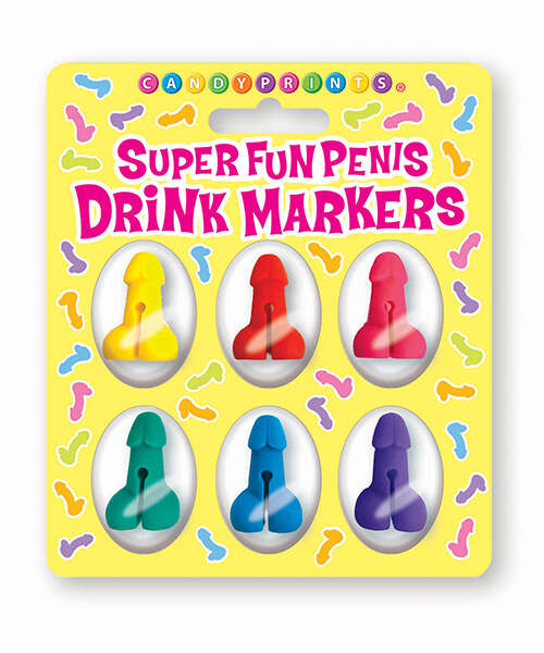 Super Fun Cocktail Markers - Set of 6