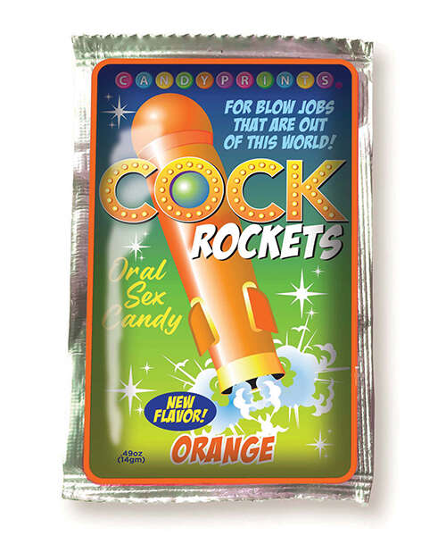 Cock Rockets Oral Sex Candy Pop - Orange