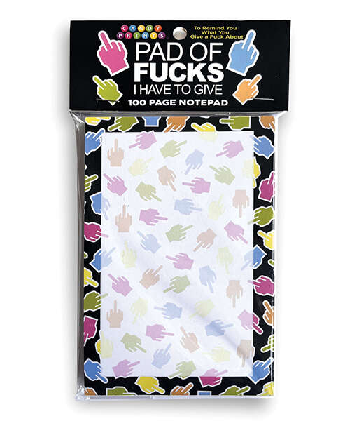Fucks I Have To Give Notepad - 100 Sheet Notepad