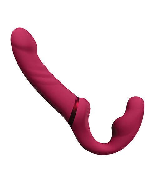 Lovense Lapis Vibrating Strapless Strap On - Pink