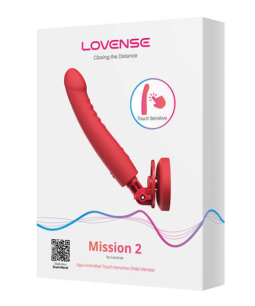 Lovense Mission 2 Touch-Sensitive Tech - Red