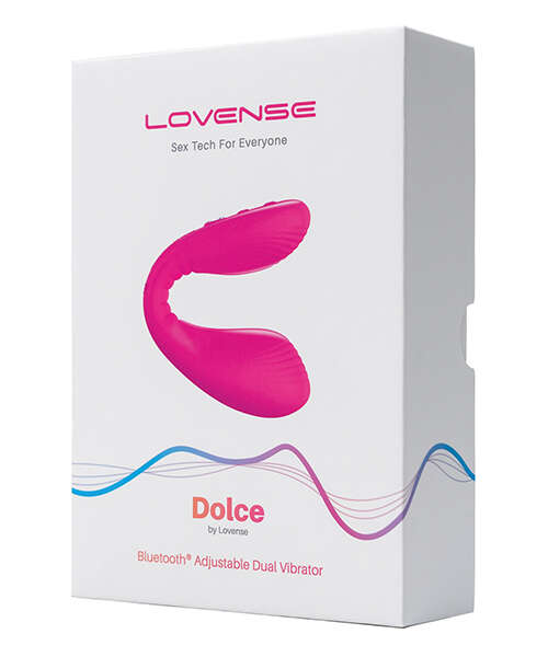 Lovense Dolce (Previously Quake) Adjustable Dual Stimulator - Pink