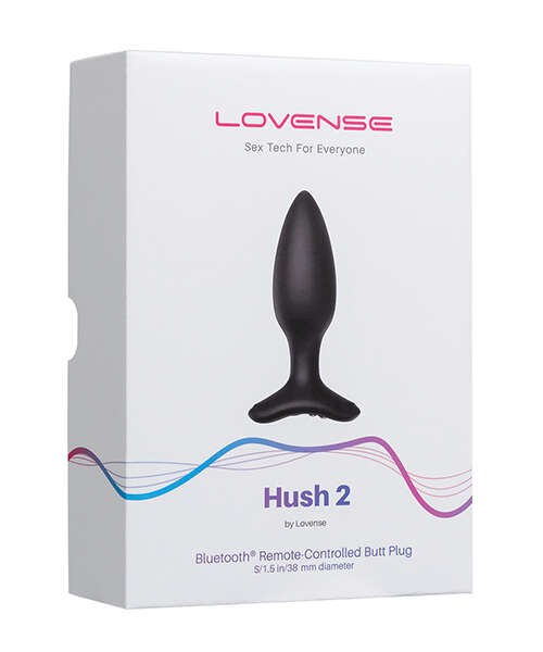 Lovense Hush 2 1.5" Butt Plug - Black
