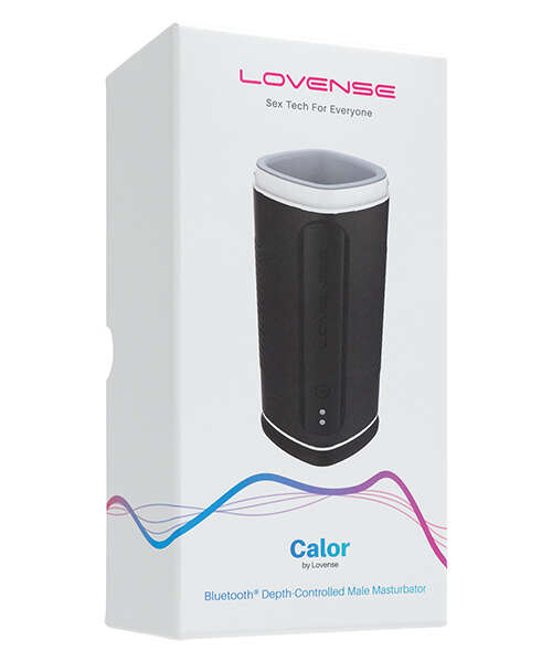 Lovense Calor Compact Heating Masturbator - Black