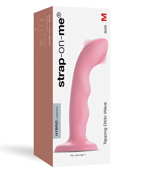 Strap on Me Tapping Dildo - Rose Coral