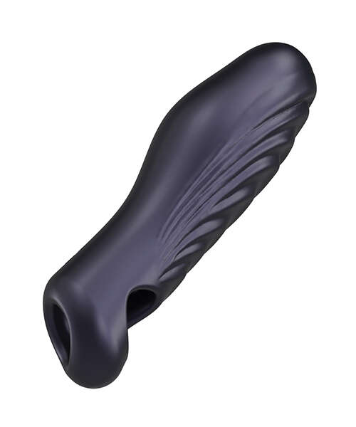 Manwan RYZER Penis Sleeve - Black Plum