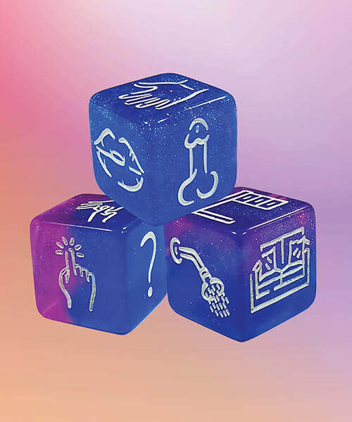 Love to Love Let's Dice w/Door Hanger - Blue
