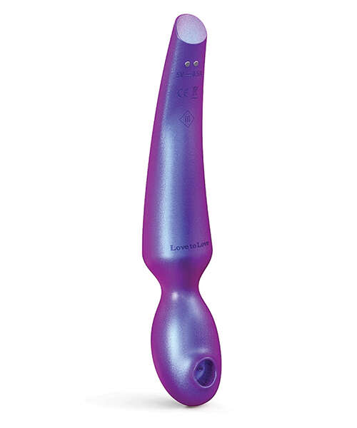 Love to Love Flapping Head Pleaser Wand - Iridescent Night