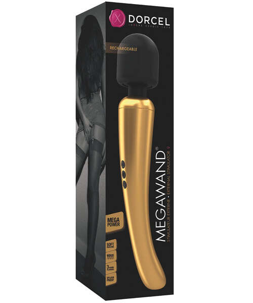 Dorcel Megawand Rechargeable Wand - Gold