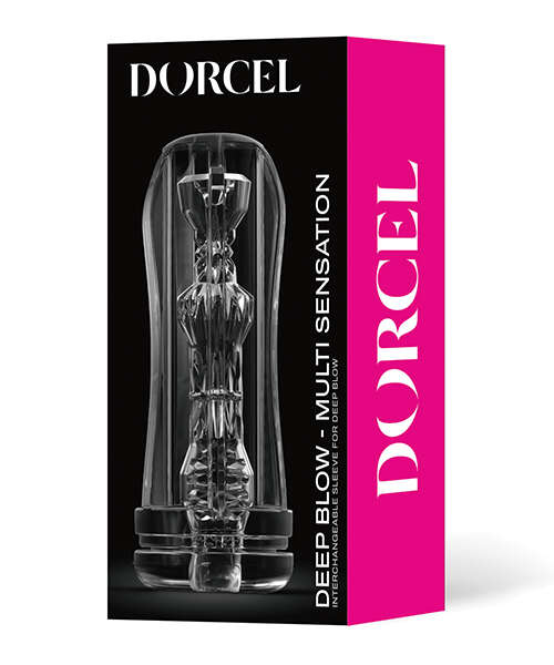 Dorcel Deep Blow Multi Sensation Sleeve - Clear
