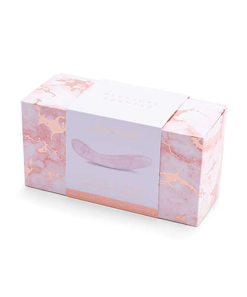 Le Wand Crystal G-Wand Stimulator - Rose Quartz