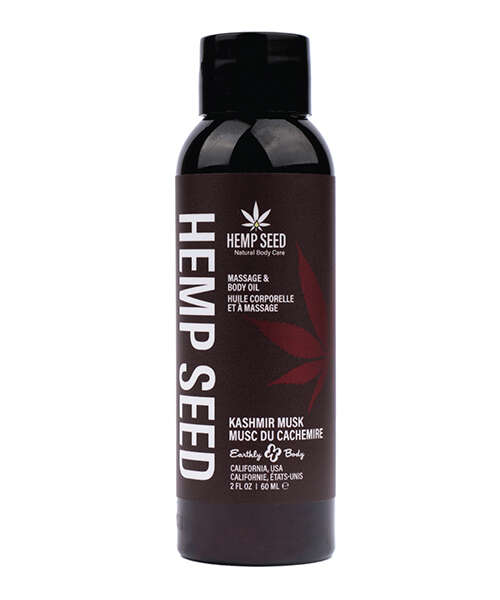 Earthly Body Massage & Body Oil - 2 oz Kashmir Musk