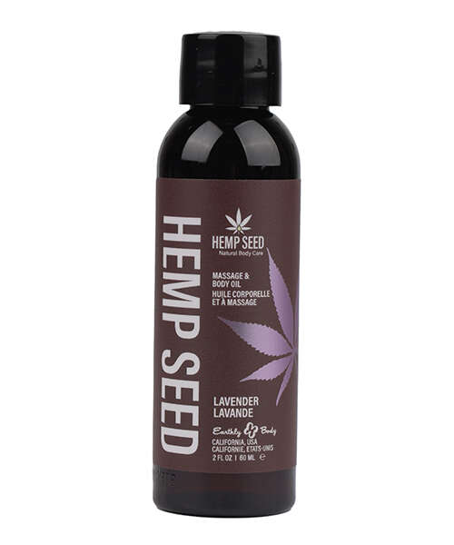 Earthly Body Massage & Body Oil - 2 oz Lavender