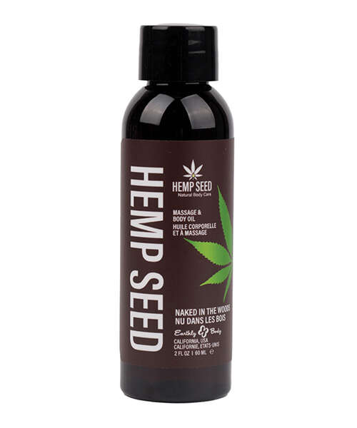 Earthly Body Massage & Body Oil - 2 oz Naked in the Woods