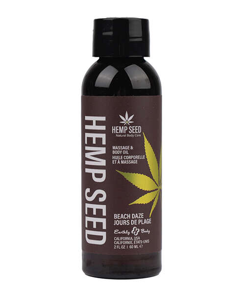 Earthly Body Massage & Body Oil - 2 oz Beach Daze