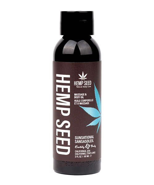 Earthly Body Massage & Body Oil - 2 oz Sunsational