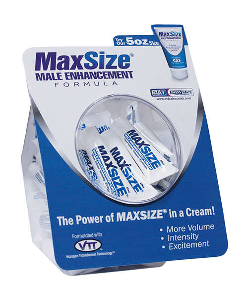 Swiss Navy Max Size Male Enhancement Cream - 10 ml Bowl of 50