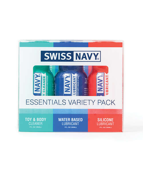 Swiss Navy Essentials Variety Pack of 3 - 1 oz