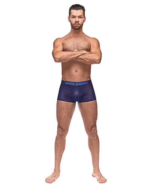 Diamond Mesh Mini Short Blue SM