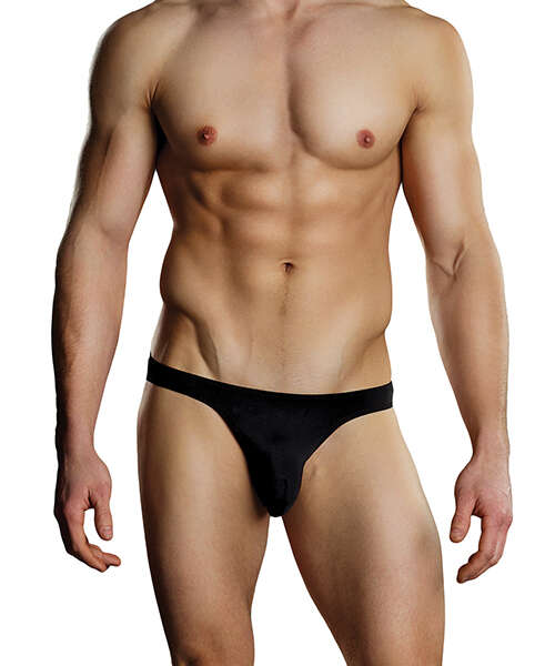 Male Power Bong Thong Black L/XL
