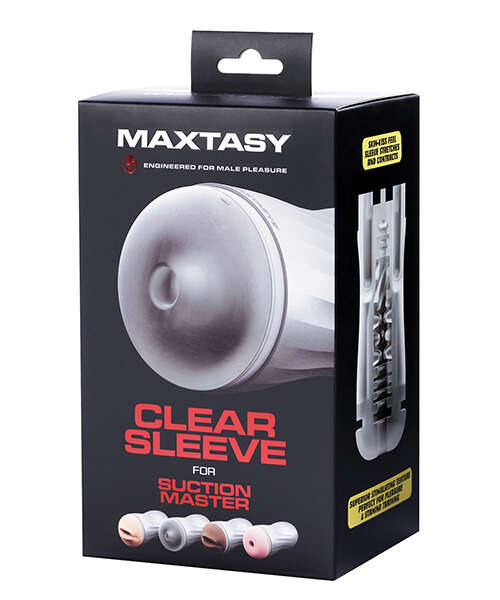 Maxtasy Suction Master Series Sleeve - Standard Clear