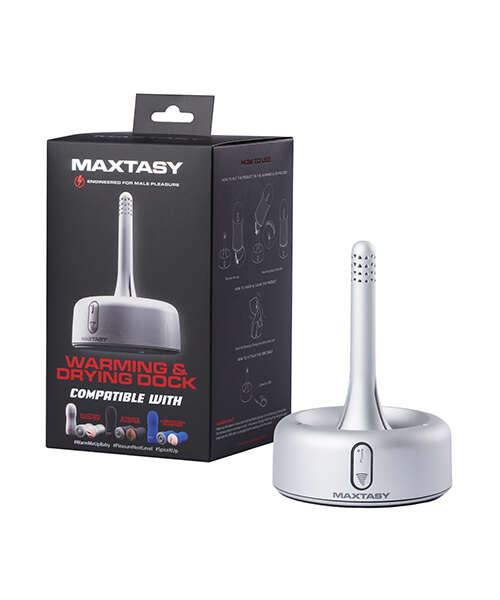Maxtasy Warming & Drying Dock - Compatible w/Suction Master, Stroke Master & Vibration Master