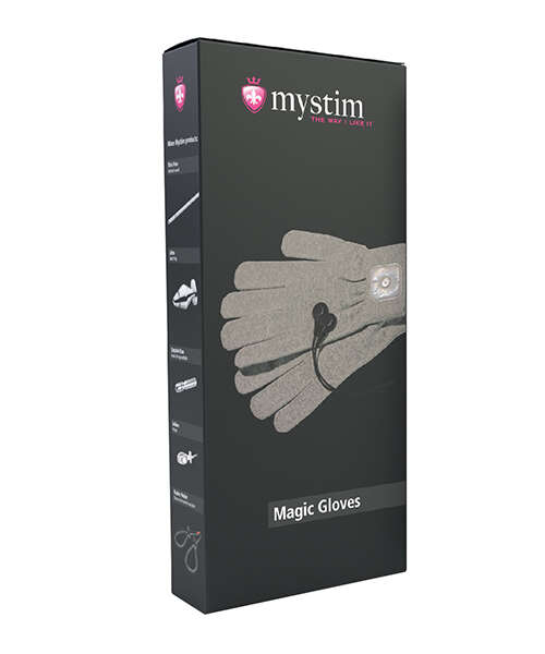 Mystim eStim Magic Gloves - Gray