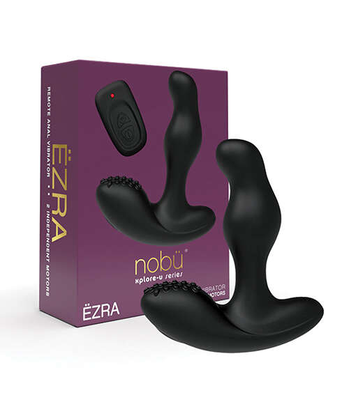 Nobu X-plore U Ezra Anal Vibrator - Black