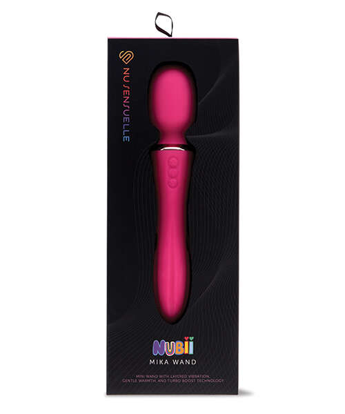 Nu Sensuelle Nubii Mika Turbo Boost & Heating Mini Wand - Pink