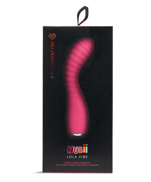 Nu Sensuelle Lola Nubii Flexible Warming Vibe - Pink