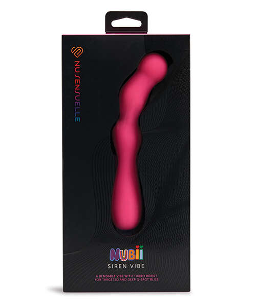 Nu Sensuelle Siren Nubii G-Spot Vibe w/Hinge - Pink