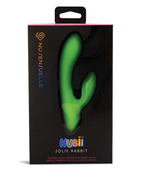 Nu Sensuelle Jolie Nubii Warming Mini Rabbit - Lime Green