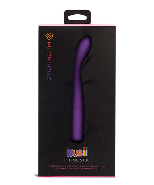 Nu Sensuelle Chloe Nubii G-Spot Vibe w/Turbo & Heat - Purple