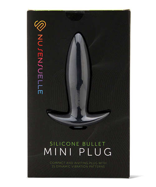 Nu Sensuelle Mini Butt Plug - Black