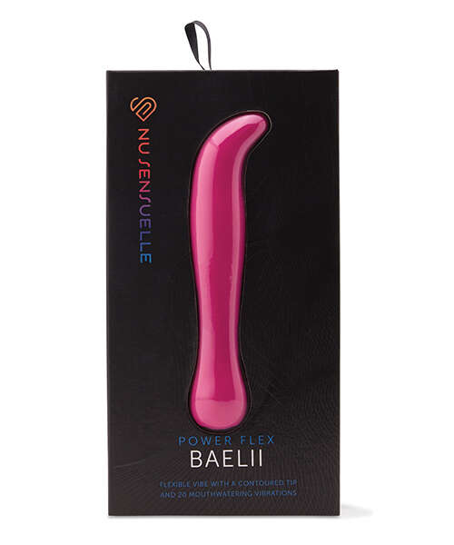 Nu Sensuelle Baelii Flexible G Spot Vibe 20 Function - Magenta