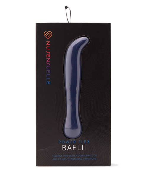 Nu Sensuelle Baelii Flexible G Spot Vibe 20 Function - Navy