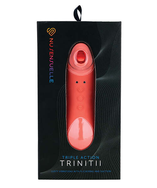 Nu Sensuelle Trinitii Tongue Vibe - Coral