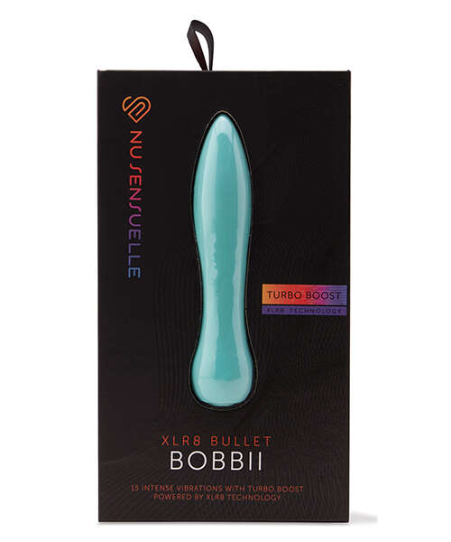 Nu Sensuelle Bobbii Flexible Vibe XLR8 Turbo Boost - Electric Blue
