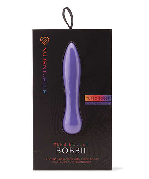 Nu Sensuelle Bobbii Flexible Vibe XLR8 Turbo Boost - Ultra Violet