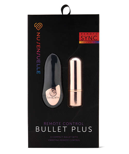 Nu Sensuelle Remote Control Wireless Bullet Plus - Rose Gold