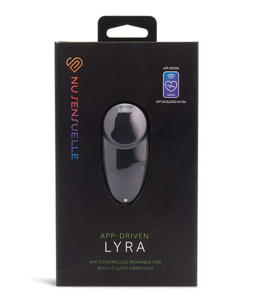 Nu Sensuelle Lyra App Enabled Panty Vibe - Black