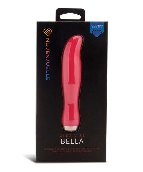 Nu Sensuelle Bella Velvet Touch Vibe - Hot Pink