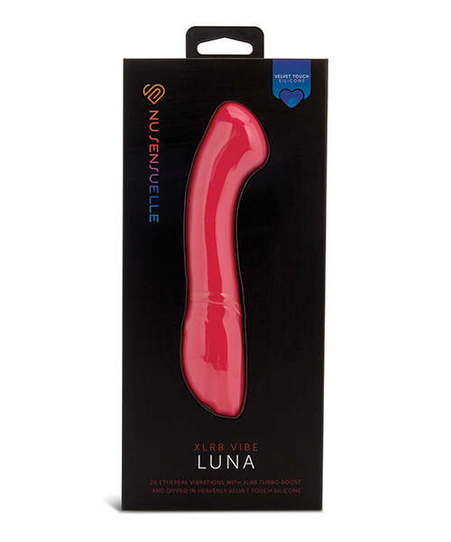 Nu Sensuelle Luna Velvet Touch Vibe - Hot Pink
