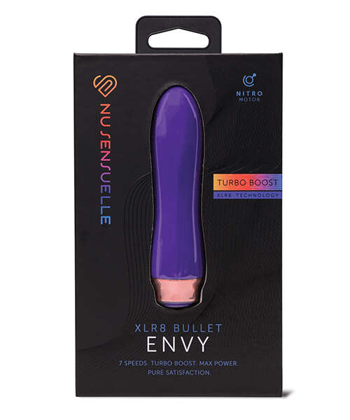 Nu Sensuelle Envy XLR8 Bullet w/Nitro Motor - Deep Purple