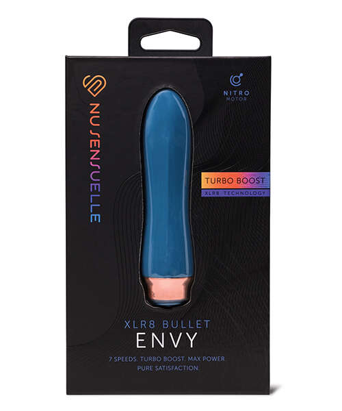 Nu Sensuelle Envy XLR8 Bullet w/Nitro Motor - Deep Turquoise