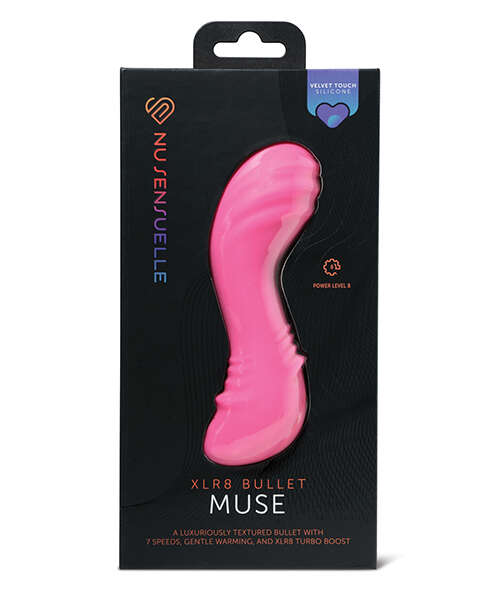 Nu Sensuelle Muse XLR8 Bullet w/Heat - Pink
