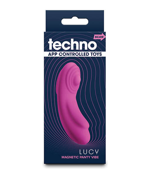 Techno Lucy App Controlled Panty Vibe w/Magnet - Magenta