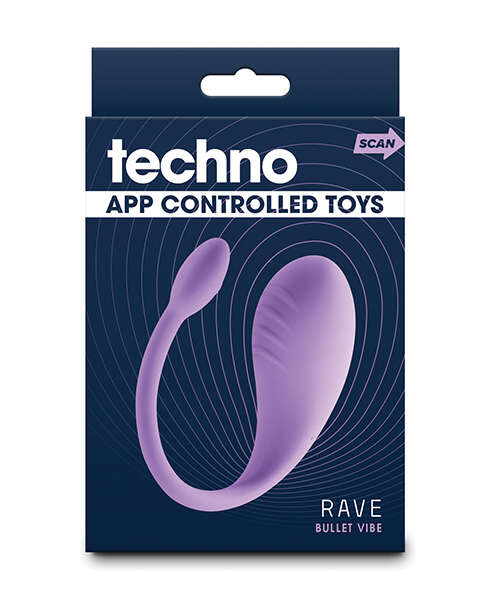 Techno Rave App Controlled Kegel Vibrator - Purple