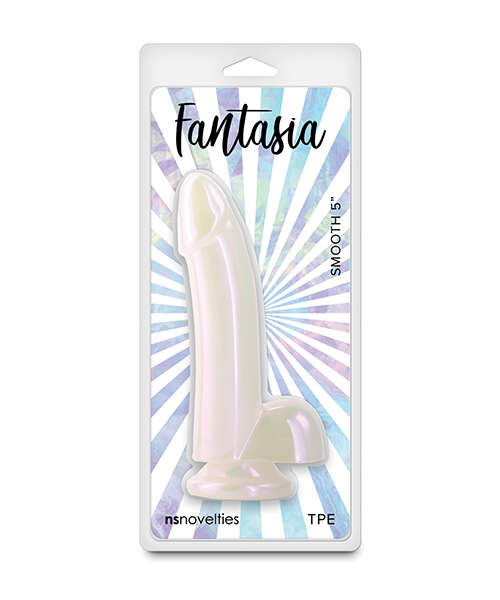 Fantasia Smooth 5" Dildo - Pearl